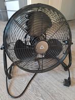 Ambiano retro ventilator (zwart) te koop, Ophalen, Zo goed als nieuw, Tafelventilator