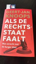 ALS DE RECHTSSTAAT FAALT, Ophalen of Verzenden, Zo goed als nieuw, Maatschappij en Samenleving, Nederland