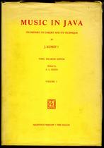 Music in Java - Jaap Kunst, Boeken, Muziek, Ophalen of Verzenden, Zo goed als nieuw, Genre of Stijl, Jaap Kunst