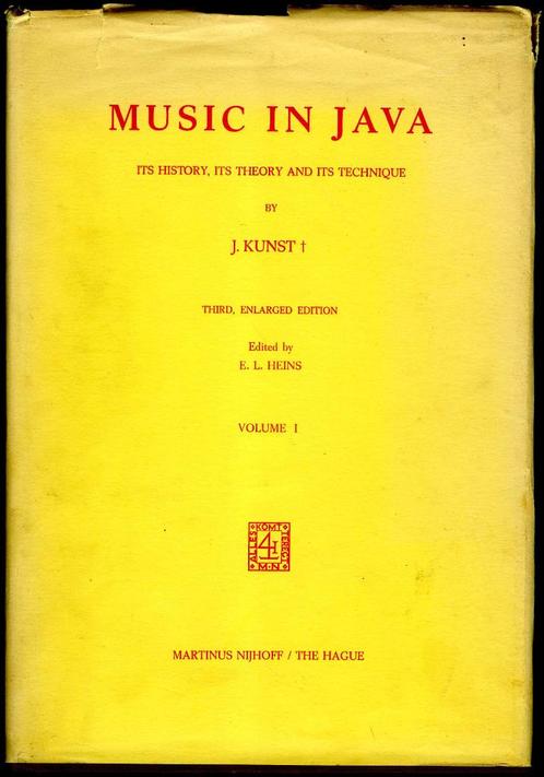 Music in Java - Jaap Kunst, Boeken, Muziek, Zo goed als nieuw, Genre of Stijl, Ophalen of Verzenden