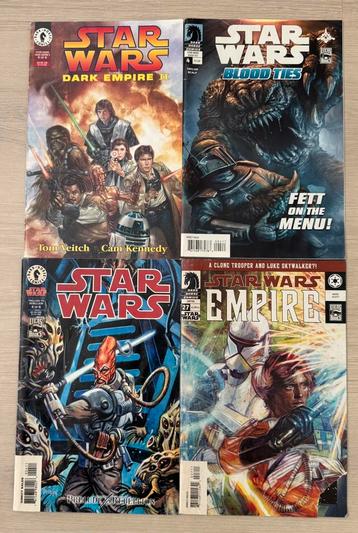 4x Star Wars Comics oa. Empire | Dark Empire II | Rebellion beschikbaar voor biedingen