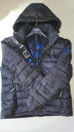 Superdry Winterjas xl  Zwart/Donkergrijs - Goede Staat, Ophalen of Verzenden, Zo goed als nieuw, Zwart, Superdry