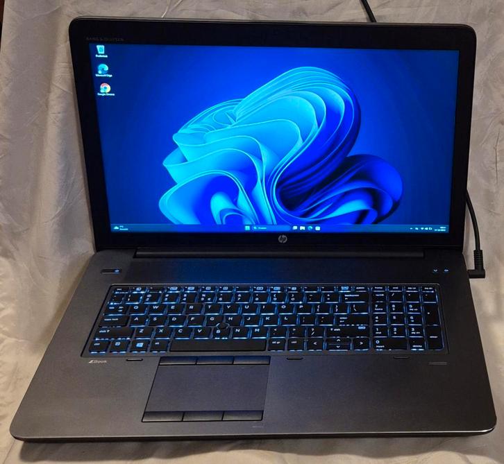 HP Zbook 17 G3 met 200W adapter, Computers en Software, Windows Laptops, Gebruikt, 17 inch of meer, HDD, SSD, 2 tot 3 Ghz, Ophalen