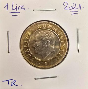 Turkije 1 Lira 2021 beschikbaar voor biedingen