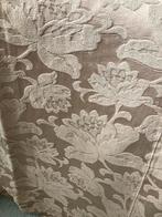 Vintage gordijnen van jacquard stof, 150 tot 200 cm, 150 tot 200 cm, Gebruikt, Ophalen of Verzenden