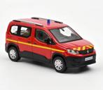 Peugeot Rifter '19 Pompiers Brandweer 1/43 NOREV ref: 479069, Hobby en Vrije tijd, Modelauto's | 1:43, Verzenden, Nieuw, Auto