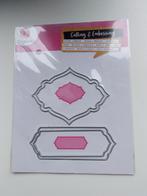 Snij en embossing mal labels, Ophalen of Verzenden, Nieuw, Overige thema's, Pons of Mal
