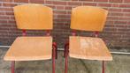 Schoolstoelen, Huis en Inrichting, Ophalen of Verzenden, Gebruikt, Bruin