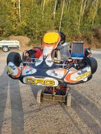 Crg Road Rebel Schakelkart Kart KZ, Sport en Fitness, Karting, Ophalen, Zo goed als nieuw, Kart