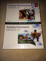 Adobe Photoshop Elements 10 / Premiere Elements 10 IN FOLIE!, Ophalen of Verzenden, Nieuw, Windows