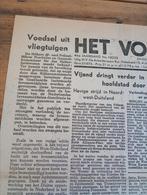 Voedsel dropping vliegtuigen 1945, Ophalen of Verzenden, Nederland, Boek of Tijdschrift