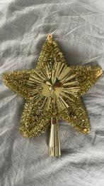 gouden plastic piek voor Kerstboom, Diversen, Ophalen of Verzenden, Zo goed als nieuw