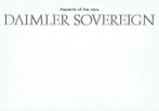 Folder Daimler Sovereign (ca.1969), Verzenden, Gelezen, Overige merken
