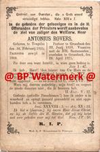 zeer Oud- Rovers Ant Tongelre 1871 Groesbeek priester -2258, Verzamelen, Bidprentjes en Rouwkaarten, Bidprentje, Ophalen of Verzenden