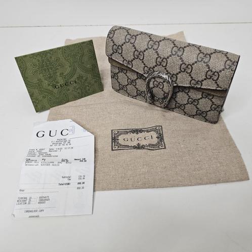 Gucci Dionysus GG Super Mini Bag Nieuwstaat met Bon, Sieraden, Tassen en Uiterlijk, Tassen | Damestassen, Zo goed als nieuw