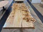 Boomstam, epoxytafel, epoxy boomstamblad, Ophalen, Overige materialen, Vijf personen of meer, Rechthoekig