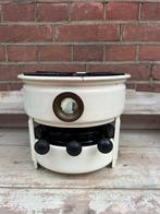 Petroleumstel / oliestel 3 pits wit emaille, Antiek en Kunst, Antiek | Emaille, Ophalen of Verzenden