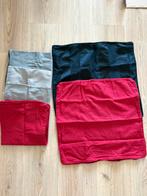 6 kussenslopen IKEA 50x50, Ophalen of Verzenden, Zo goed als nieuw, Rood, Vierkant
