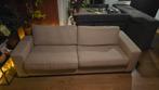 3 zits, bank, beige, losse kussens, Huis en Inrichting, Banken | Bankstellen, Ophalen, Gebruikt, Driepersoons, 75 tot 100 cm