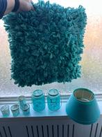 Turqoise blauwe accessoires, Ophalen, Zo goed als nieuw
