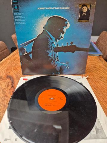 Johnny Cash - At San Quentin LP beschikbaar voor biedingen