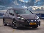Nissan Leaf 40kWh 2018 Bruin - 1e EIGENAAR - INC BTW -, Origineel Nederlands, Te koop, 5 stoelen, Emergency brake assist