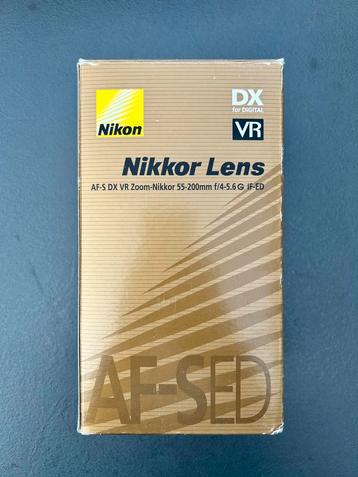 Nikon Nikkor Lens AF-S Zoom-Nikkor 55-200mm f/4-5.6 G IF-ED beschikbaar voor biedingen