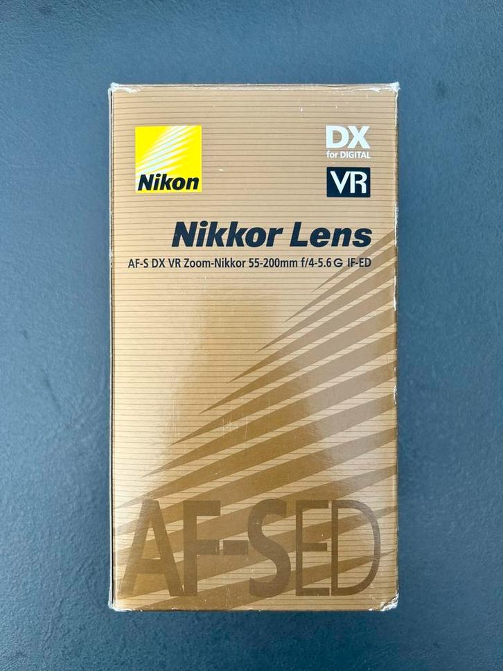 Nikon Nikkor Lens AF-S Zoom-Nikkor 55-200mm f/4-5.6 G IF-ED, Auto diversen, Handleidingen en Instructieboekjes, Ophalen of Verzenden