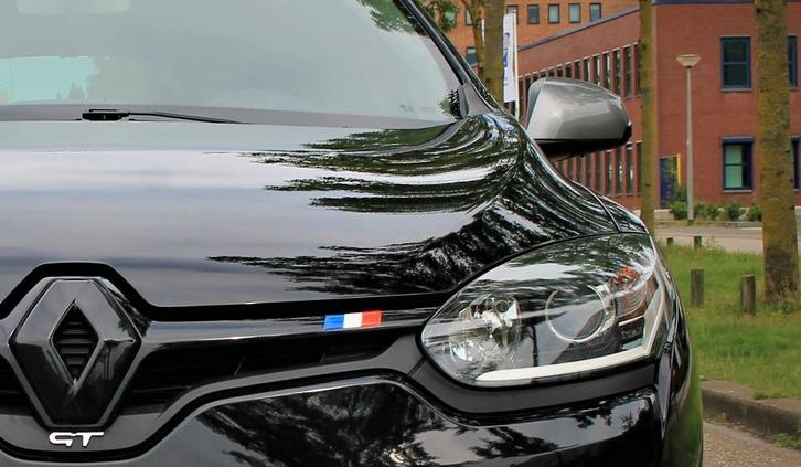 Franse vlag sticker voor Renault Clio Megane RS GT enz, Auto diversen, Tuning en Styling, Ophalen of Verzenden