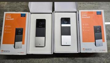 2 stuks Netatmo smart Video deurbellen zie omschrijving! beschikbaar voor biedingen