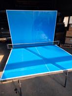 Schildkröt Fun Outdoor Tafeltennistafel–Blauw–Weerbestendig, Sport en Fitness, Tafeltennis, Ophalen, Gebruikt, Tafel Outdoor, Onbekend
