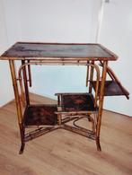 Japanse bamboe sidetable planten tafel koffietafel, Antiek en Kunst, Ophalen of Verzenden