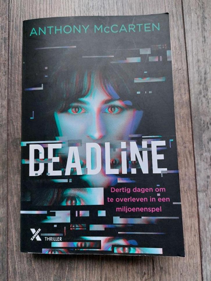 Anthony McCarten - Deadline - 2023, Boeken, Thrillers, Zo goed als nieuw, Ophalen of Verzenden