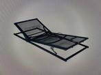 Verstelbaar metalen bedframe - DICO 491, 90 cm, Eenpersoons, Zwart, Ophalen of Verzenden