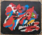 Karel Appel grote houtsnede, Antiek en Kunst, Kunst | Litho's en Zeefdrukken, Ophalen of Verzenden