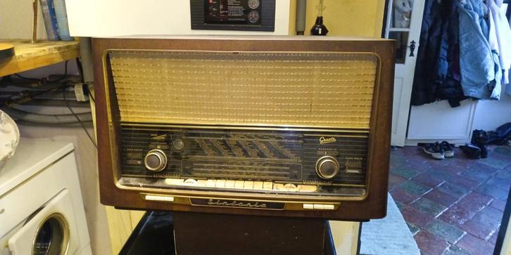 Graetz Sinfonia buizenradio uit 1957, Audio, Tv en Foto, Radio's, Gebruikt, Radio, Ophalen of Verzenden