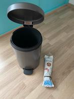 NewIcon Pedaalemmer 12L Nieuwstaat + gratis Brabantia Zakken, Met pedaal, Nieuw, Ophalen of Verzenden, Rvs