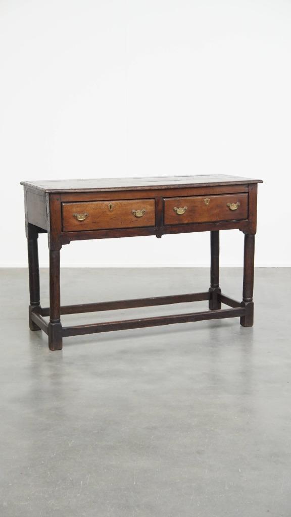 Antiek Engels eikenhouten dressoir uit eind 18e eeuw, Antiek en Kunst, Antiek | Meubels | Kasten, Ophalen