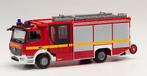 Mercedes Benz Atego Ziegler Z-Cab Feuerwehr Herpa, Ophalen of Verzenden, Nieuw, Bus of Vrachtwagen, Herpa