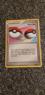 Pokémon Trainer Dual Ball - 78/100 EX Crystal Guardians, Ophalen of Verzenden, Gebruikt, Losse kaart
