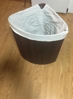 bamboe wasmand met deksel, Ophalen of Verzenden, Nieuw, Bruin, Overige typen