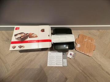 Vacuvin Bread & Dip serveerschaal NIEUW beschikbaar voor biedingen