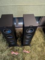 Kef Q550 (Zwart) Speakers (set van 2), Audio, Tv en Foto, Luidsprekers, Overige merken, Gebruikt, Ophalen of Verzenden, 120 watt of meer