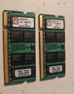 2x 2GB Kingston DDR2 Laptop Geheugen (4GB totaal) – 1.8V, Computers en Software, RAM geheugen, Ophalen of Verzenden, Zo goed als nieuw