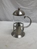 Koffiekan van glas en rvs, Ophalen of Verzenden, 'T Olde Gre-j, Info@toldegrej.nl, Endepoelstraat 20f Didam