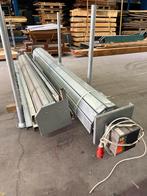 Winkelrolluik elektrisch bediend | 260x240 cm, Doe-het-zelf en Verbouw, Rolluiken, Ophalen, Gebruikt, 200 cm of meer, 200 cm of meer