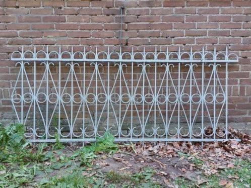 Oud antiek hekwerk hek werk gesmeed, Tuin en Terras, Tuinhekken en Hekwerk, Gebruikt, Sierhekwerk, IJzer, Ophalen