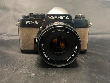 Vintage Yashica FX-3 Analoge foto toestel Camera Canon lens beschikbaar voor biedingen