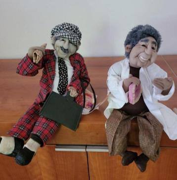 soft sculpture doll tandarts zakenman Edna Tkachuk OOAK Art beschikbaar voor biedingen
