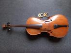 Oude Duitse cello met stok en draagtas (behoeft reparatie), Muziek en Instrumenten, Gebruikt, Ophalen